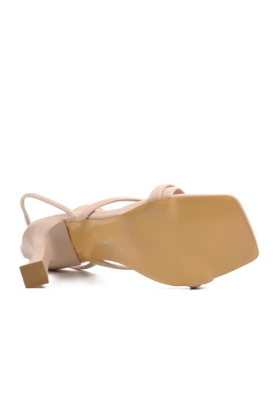 PARK MODA K2300 BİLEĞE DOLAMALI TOPUKLU GENÇ KADIN SANDALET - 9