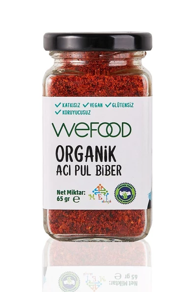 Organik Acı Pul Biber 65 gr