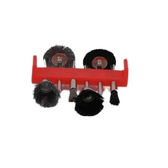 BUFFER® 12li Kalıpçı Taşlama Uçları Seti Tel Fırça Gravür Uçları Seti - Resim 4