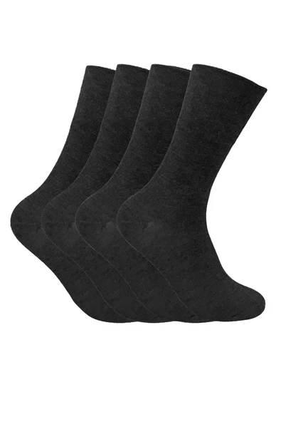 4lü Erkek İnce Yün Bambu Soket Çorap Dikişsiz Kaliteli - 2