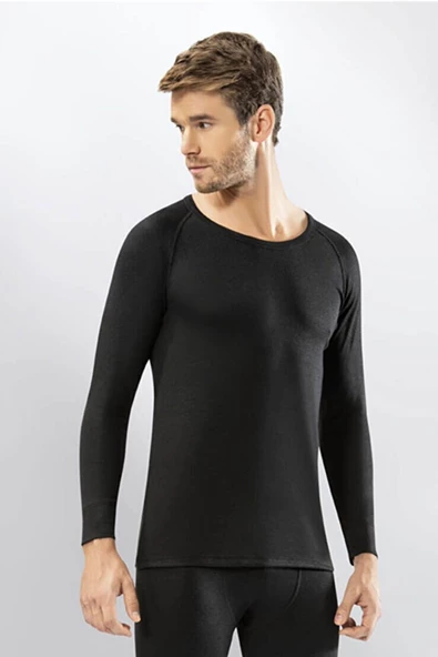 Termal İçlik Fanila Şardonlu Uzun Kollu Atlet Sıcak - 2