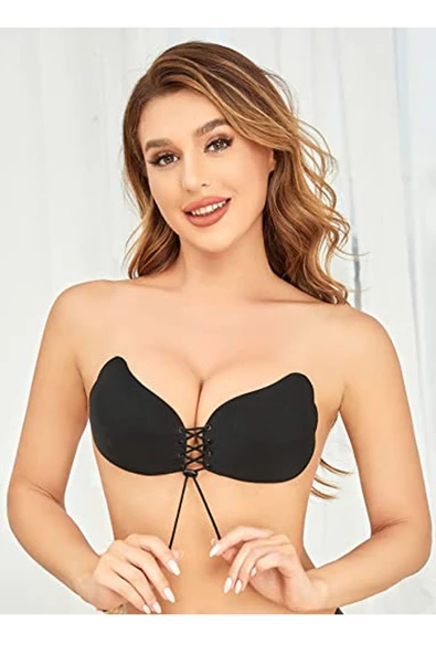 Kadın Mucize Dekolte Straptez Sihirli Sütyen İz Yapmaz - 3