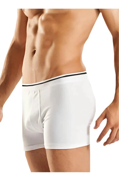 Berrak İç Giyim 1097 Pamuklu Likralı Boxer Külot Don 3 lü Paket - 2