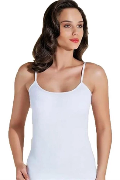 Seher Yıldızı Kadın İp Askılı Ribana Bayan Atlet 6 lı Paket