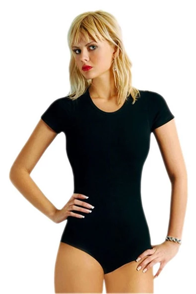 Anıt Kadın Kısa Kol Body Kancalı Çıtçıtlı Pamuklu Bayan Atlet - 4