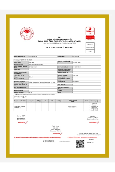 Green Amour 10 Litre %100 Naturel Sızma Zeytinyağı - 2