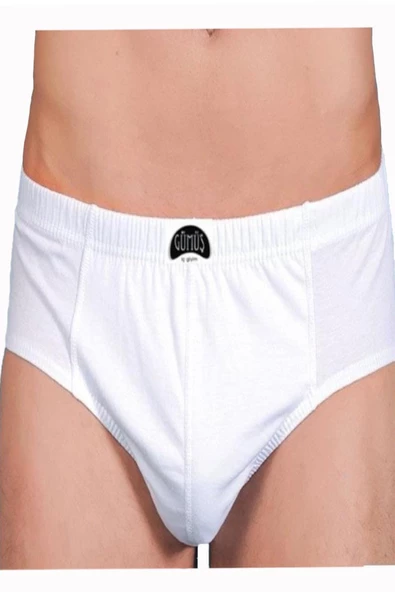 Gümüş İç Giyim Erkek Slip Pamuklu Külot 6 Lı Paket - 4