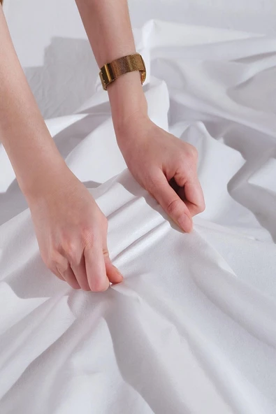 140x200 Çift Kişilik Alez 4 Köşe Lastikli Pamuklu Yatak Koruyucu - 4