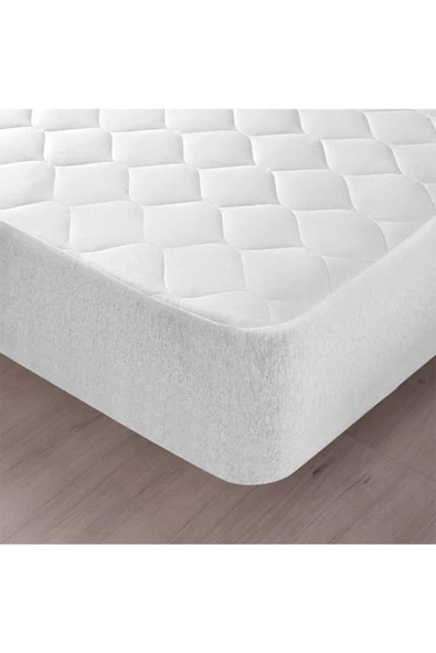 200X200 Kapitoneli Çift Kişilik Sıvı Geçirmez Alez Fitted (Geçmeli) Yatak Koruyucu - 2