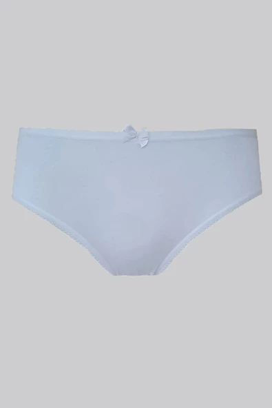 Tekkaplan İç Giyim Kalpli Kız Çocuk Pamuklu Slip Külot - 4