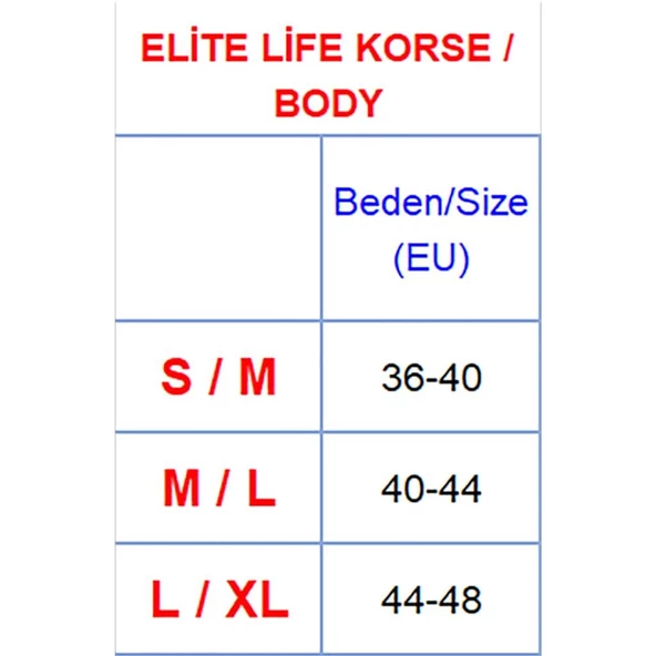 Elite Life 876 Kadın İp Askılı Slip Body Toparlayıcı Bayan Korse - 7