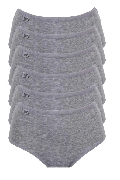 Tutku İç Giyim Kadın Likralı Bato Külot 6'lü Paket - 7