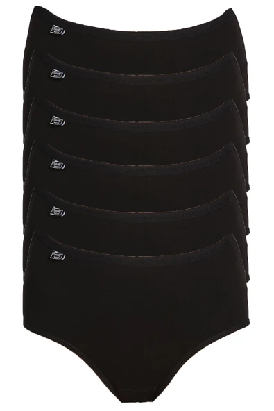 Tutku İç Giyim Kadın Likralı Bato Külot 6'lü Paket - 8