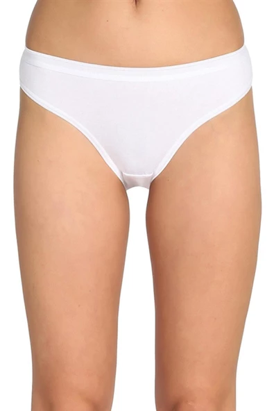 Tutku İç Giyim 6lı Kadın %100 Pamuklu Bikini Külot İç Çamaşırı - 10