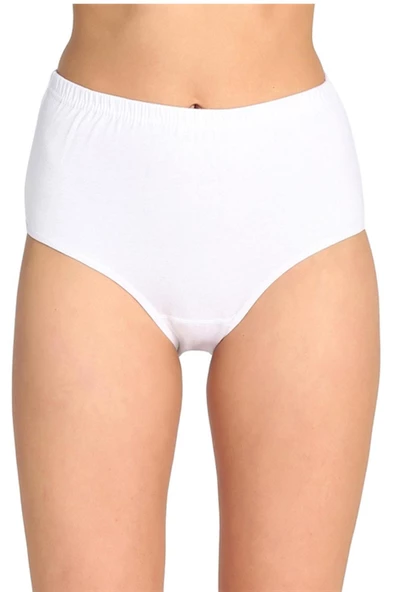 Tutku İç Giyim Kadın Yüksek Bel Bato Külot 6'lü Paket - 7