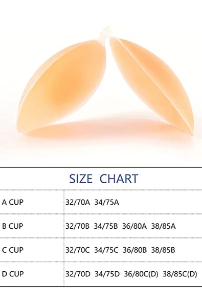 Kadın Şeffaf Silikon Sütyen Askısız Dekolte Hayalet - 6