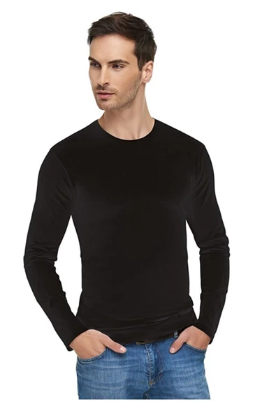 Tutku Elit Erkek Uzun Kol Fanila Sıfıryaka Elastan Pamuklu Atlet - 4