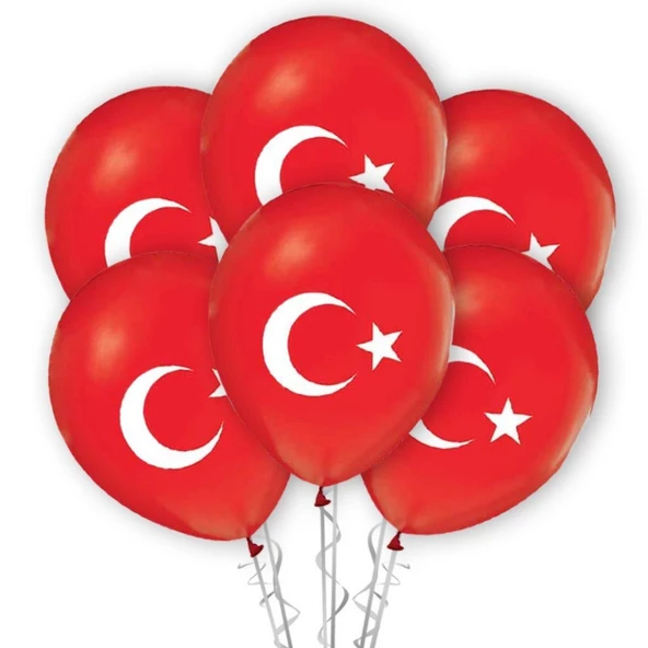 Balon Ayyıldız 12" 10lu