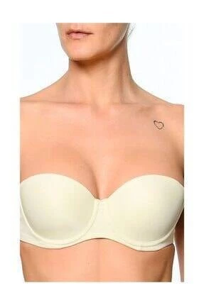 Pierre Cardin Kadın Sırtı Şeffaf Askılı Straplez Desteksiz Sütyen - 4