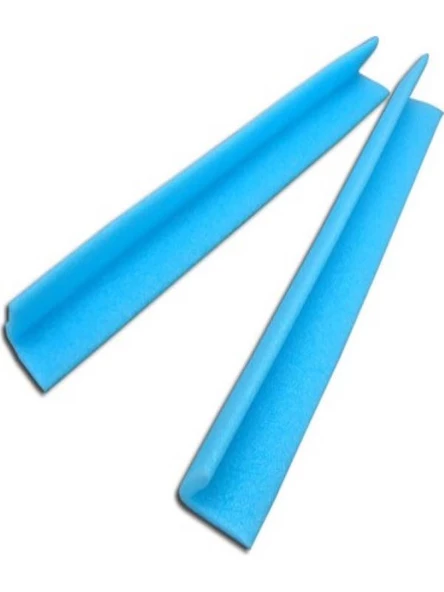 Ygt Ambalaj L5X5 Mavi 100 cm 4 Adet Koruyucu Sünger Profil, Polietilen Köşe Koruyucu Kenar Koruyucu - Resim 6