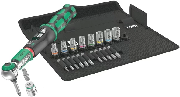 Wera Safe-Torque A2 Tork Anahtar 2-12 Nm Seti 05075832001