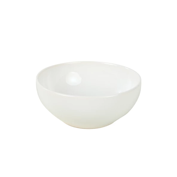 Keramika Beyaz Delta Çorba Kasesi 14 Cm 6 Adet - 4