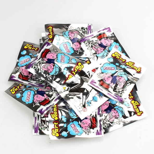 Osuruk Bombası Kötü Koku Bombası Kokulu Komik Şaka Malzemesi 10 Adet - Resim 3