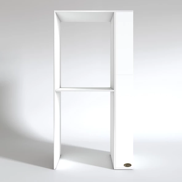 Kenzlife çamaşır-kurutma makinesi dolabı bolodenkamdf byz 180*090*60 % 100 mdf full mdf banyo kapaksız arkalıksız - Resim 3