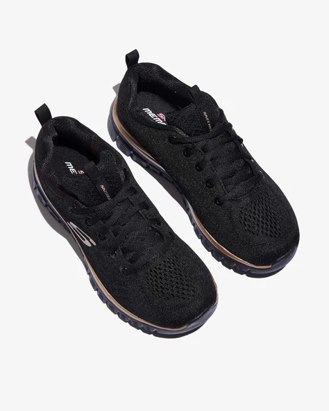 Graceful-Get Connected Kadın Siyah Spor Ayakkabı 12615 BKRG - 6