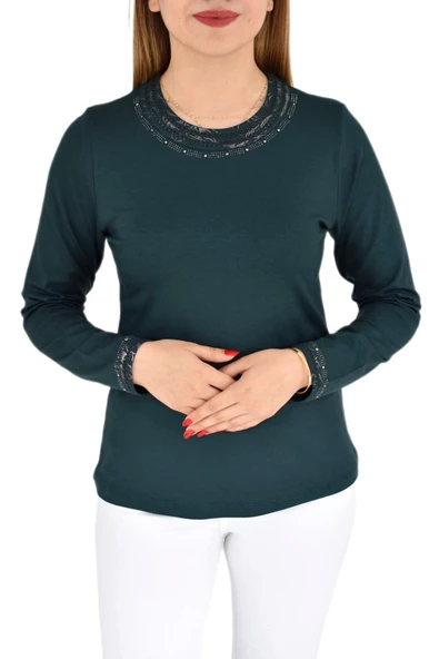 Kadın Uzun Kol Viscon Penye 6378 BGL-ST02919 - 3