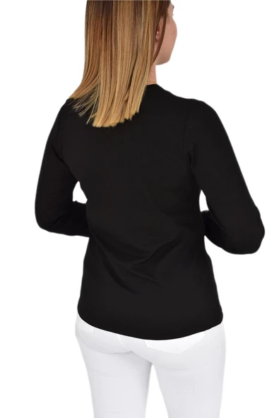 Kadın Uzun Kol Viscon Penye 6378 BGL-ST02919 - 9