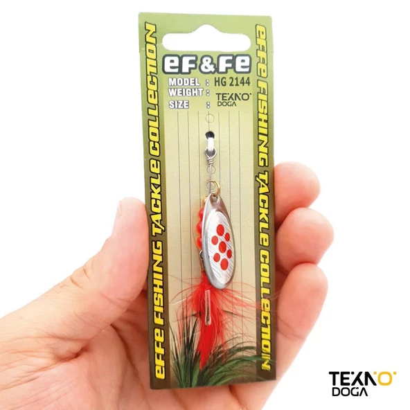 EFFE Aglia Spinner Tüylü Levrek Alabalık Kaşığı - 3