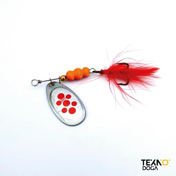 EFFE Aglia Spinner Tüylü Levrek Alabalık Kaşığı - 5