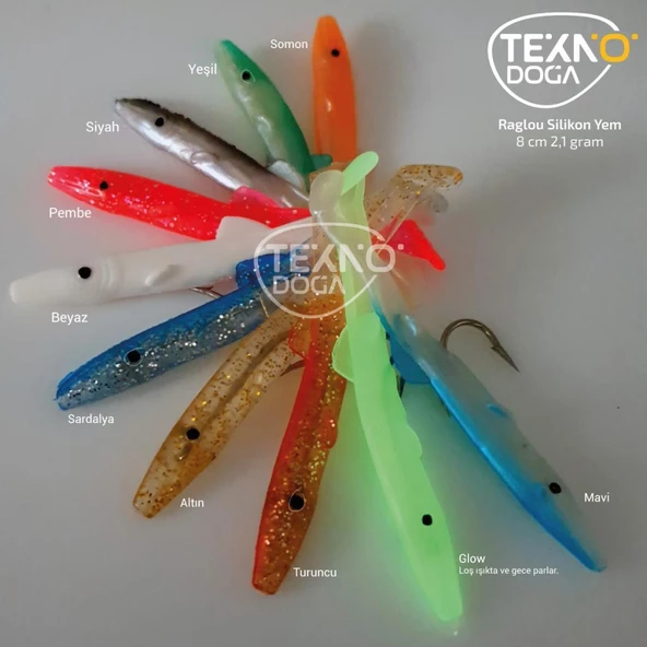 EFFE Raglu 8cm 2.1g LRF Silikon Suni Yem - 3