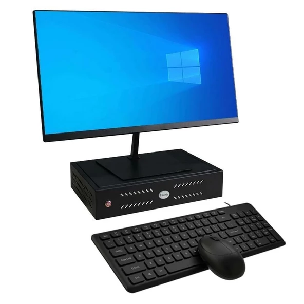 ESONIC MK2 INTEL İ3 4GN 8GB RAM 480SSD 19" Monitörlü Set Mini PC