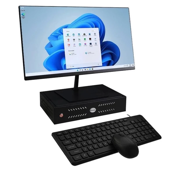 ROWORK MK2 INTEL İ7 10700 8GB RAM 480SSD 24" Monitör Set Mini PC