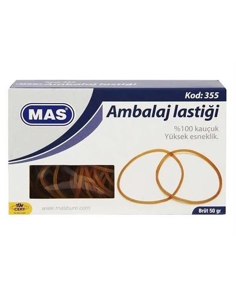 Mas Paket Lastiği Midi 50 Gr 355