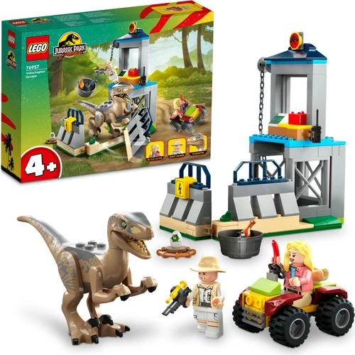 LEGO Lego®  Jurassic World Velociraptor Kaçışı 76957 - 4 Yaş ve Üzeri Çocuklar Için  Yaratıcı Oyuncak Yapım Seti (137 Parça)