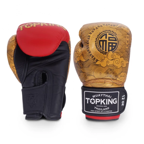 Topking TKBGCT-CN01 Happiness Chinese Boks Eldiveni Muay Thai Eldiveni