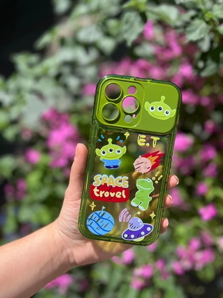Iphone 14 Pro Max Uyumlu Sevimli Aynalı Kılıf - 6