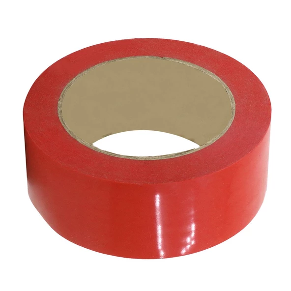 Yer İşaretleme Bandı Kırmızı Pvc Emniyet Zemin İkaz Bant 50 mm x 25 Metre - 2