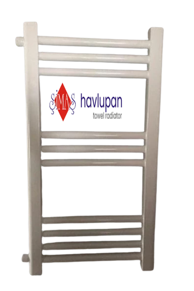 ŞİMAŞ HAVLUPAN 400x700 Beyaz 10 Borulu Yandan Girişli Havlupan - 1