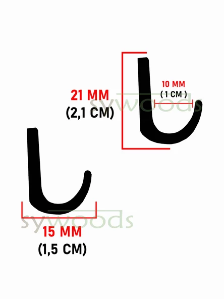 KÜÇÜK ASKI OKSİT DEKORATİF TEKLİ BİJUTERİ ASKILIK AKSESUARI 10 ADET - 3