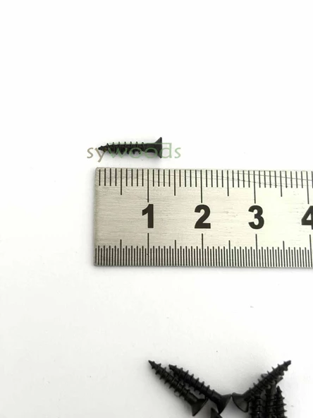 13 mm Mini Hobi Vidası Siyah 1000 Adet - 2