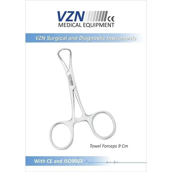 Towel Forceps 9 Cm ürün görseli