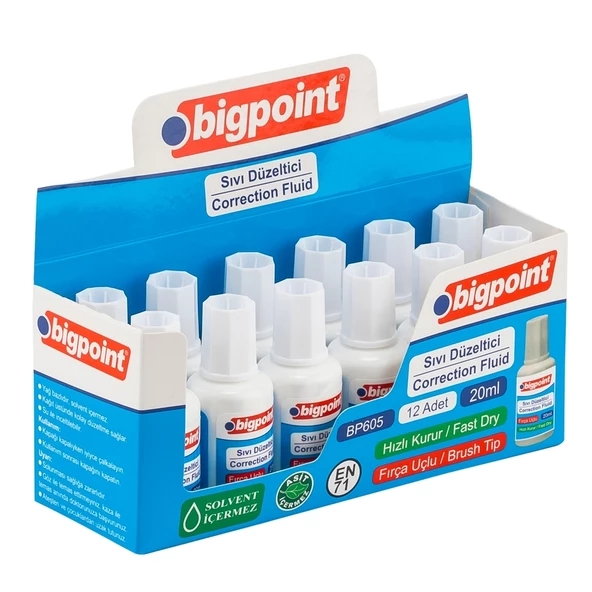 Bigpoint Sıvı Silici 20 ml 12'li Kutu - 2
