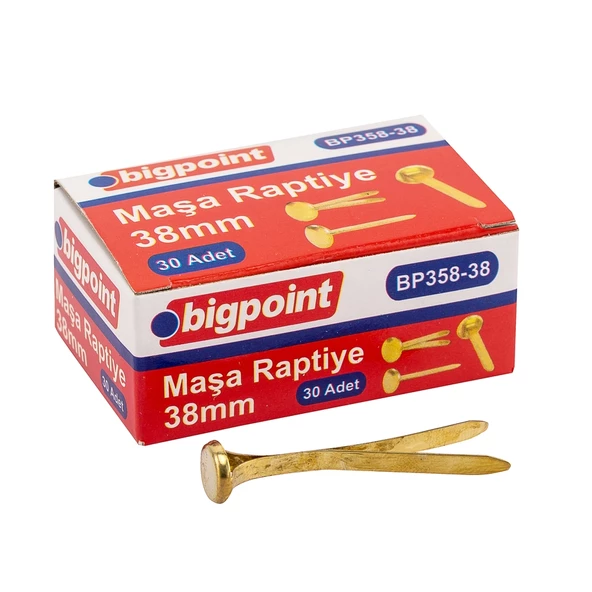 Bigpoint Maşa Raptiye 38 mm 10'lu Kutu