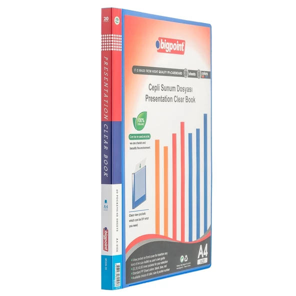 Bigpoint Sunum Dosyası Cepli 20'li Mavi X 4'lü Paket