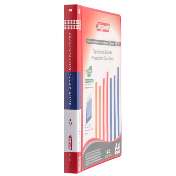 Bigpoint Sunum Dosyası Cepli 40'lı Kırmızı X 4'lü Paket