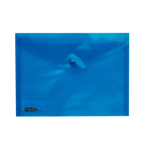 Bigpoint Çıtçıtlı Dosya A5 Mavi 12'li Poşet ürün görseli